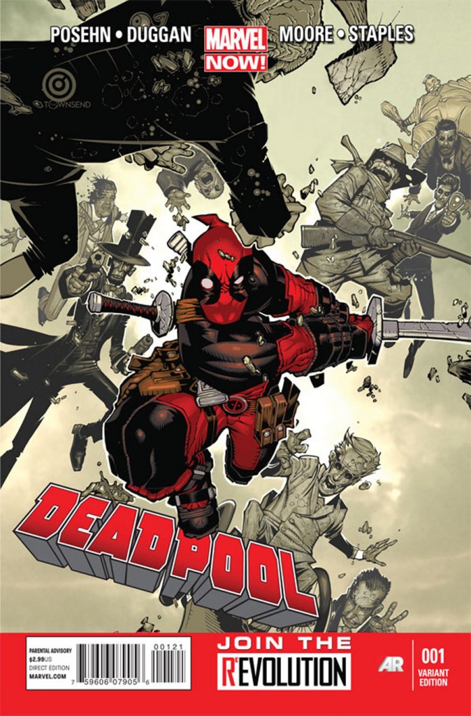 Deadpool #1 Marvel Now Variant
