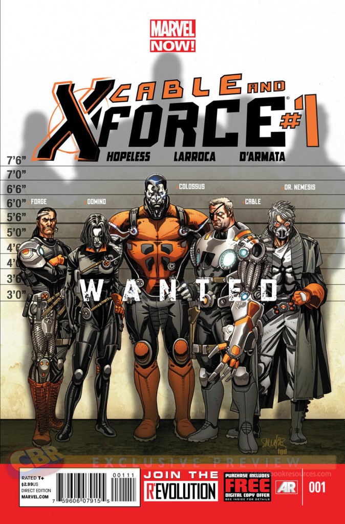 Cable & X-Force #1 by Hopeless and Larocca!