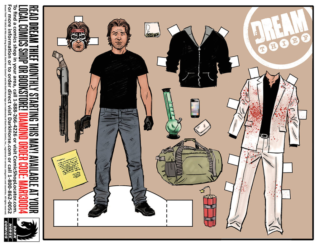Dream Thief Paper Doll