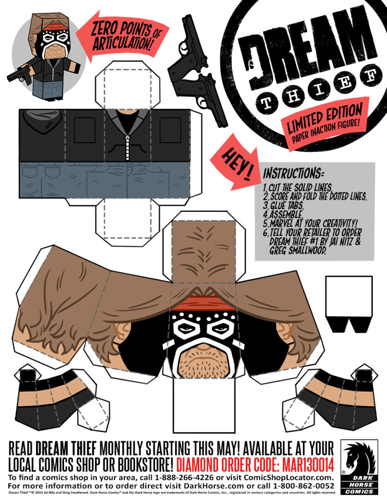 Dream Thief Paper Figure