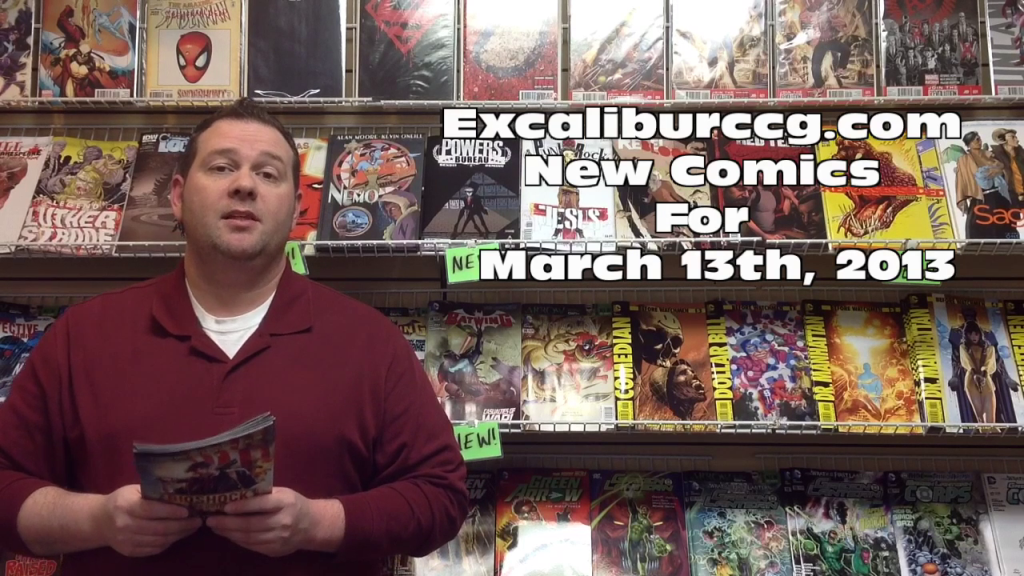 New Comics for March 13th, 2013!