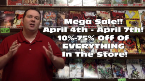 Mega Sale and New Comics April 3rd, 2013!