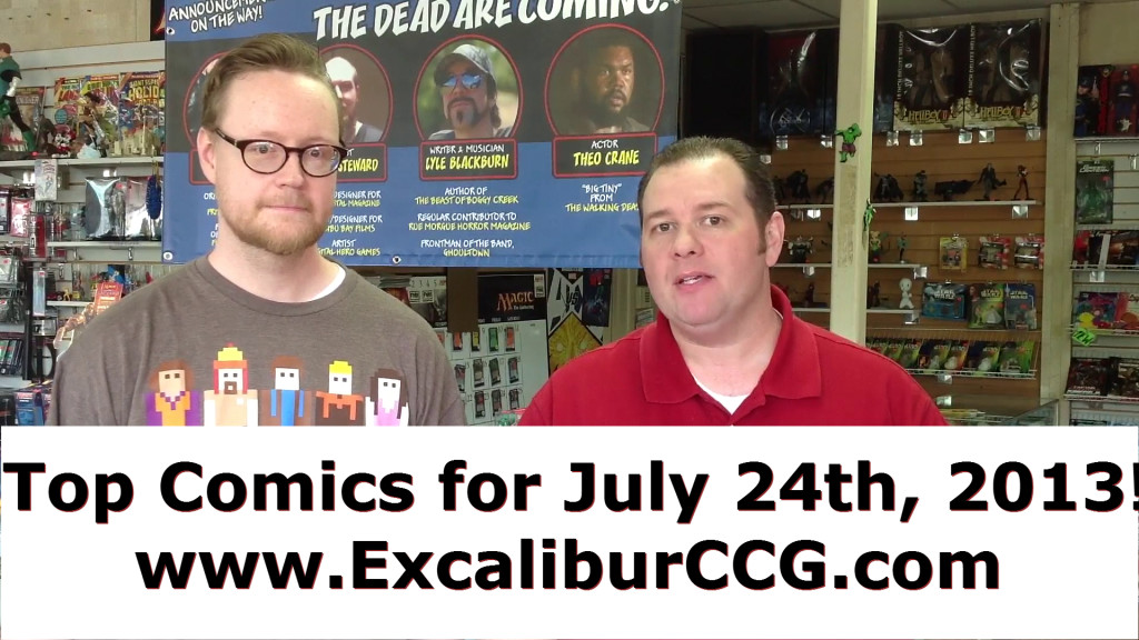 Top Comics for July 24th 2013!