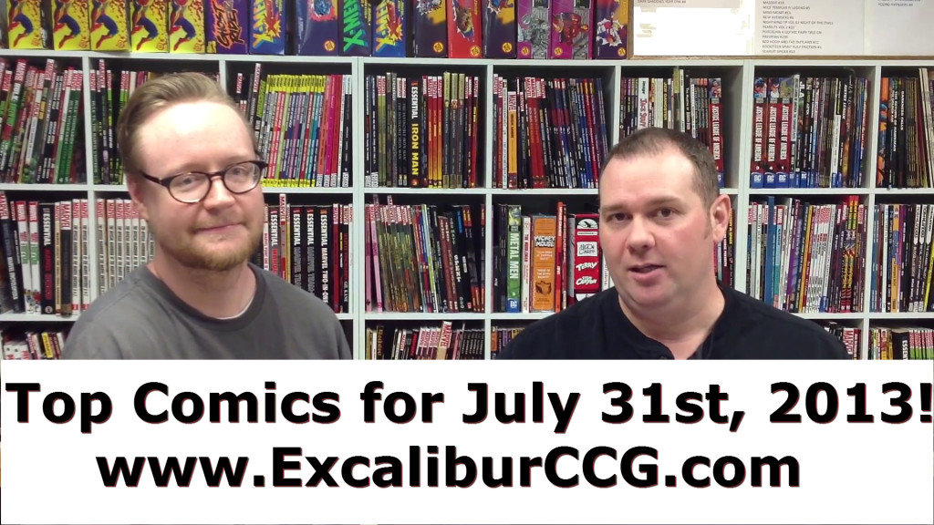 Top Comics for July 31st 2013!