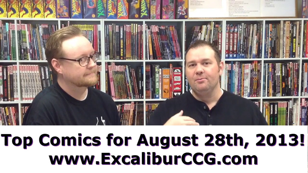 Top Comics for August 28th 2013!
