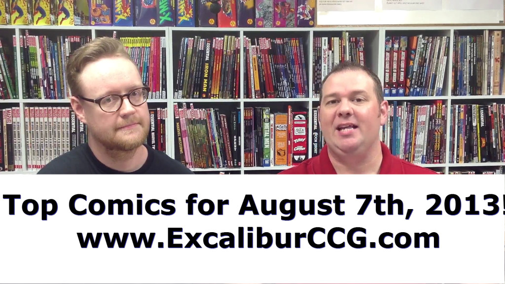 Top Comics for August 7th, 2013!