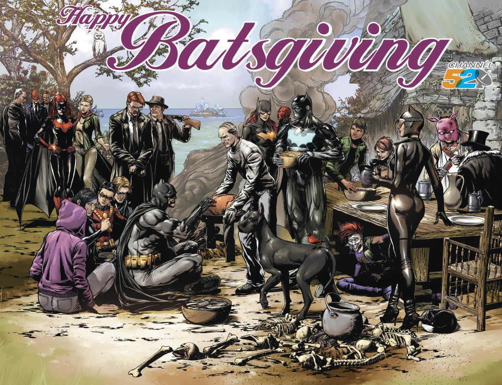 Thanksgiving Batman Family Spread!