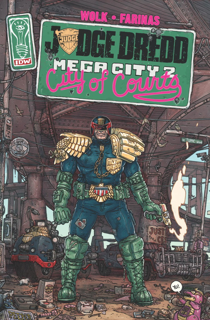 Judge Dredd: Mega-City Two #1 from IDW Comics