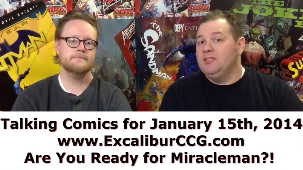 Talking Comics for January 15th 2014!
