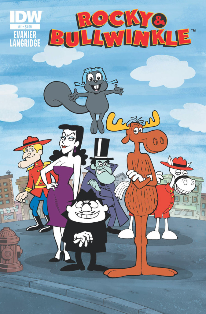 Rocky & Bullwinkle #1 from IDW Comics