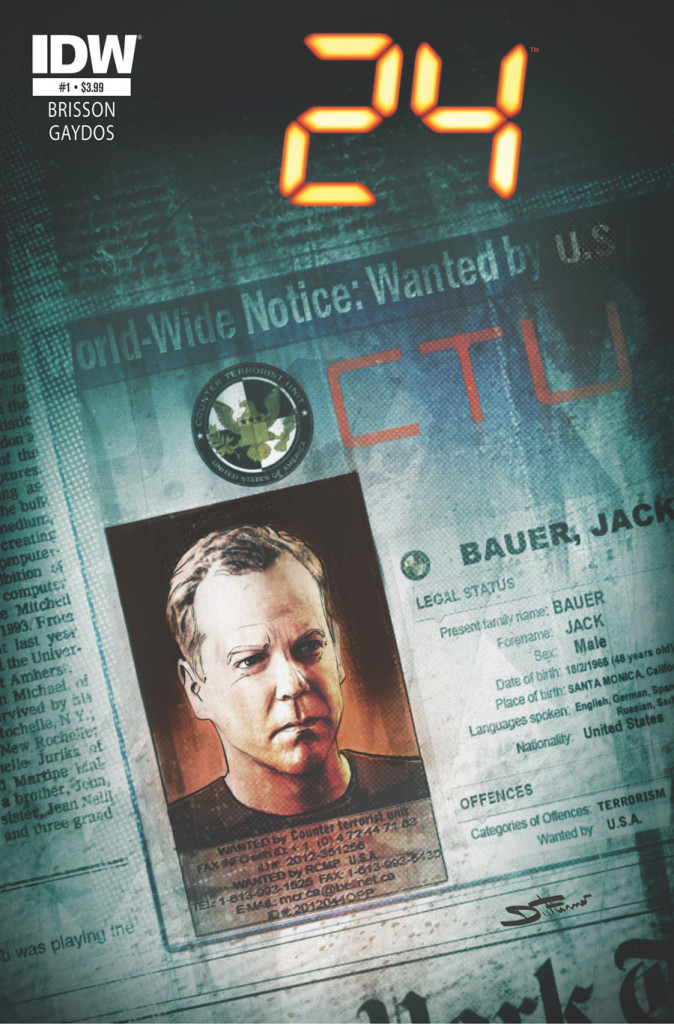 24 #1 from IDW Comics