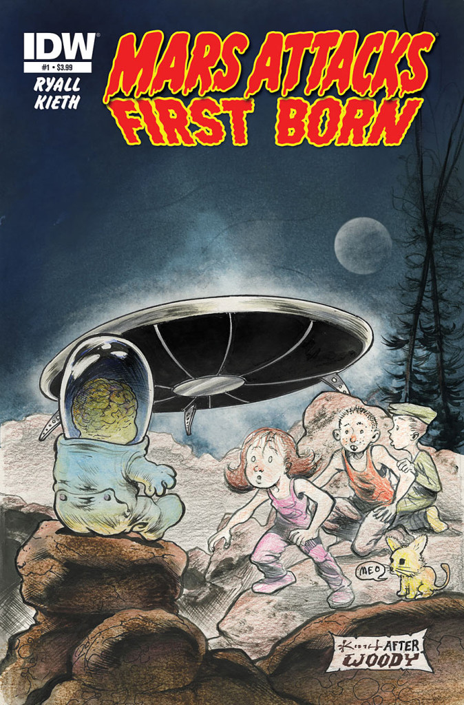 Mars Attacks: First Born #1 from IDW Comics