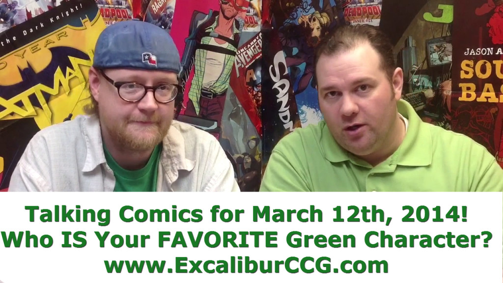 Talking Comics for March 12th 2014!