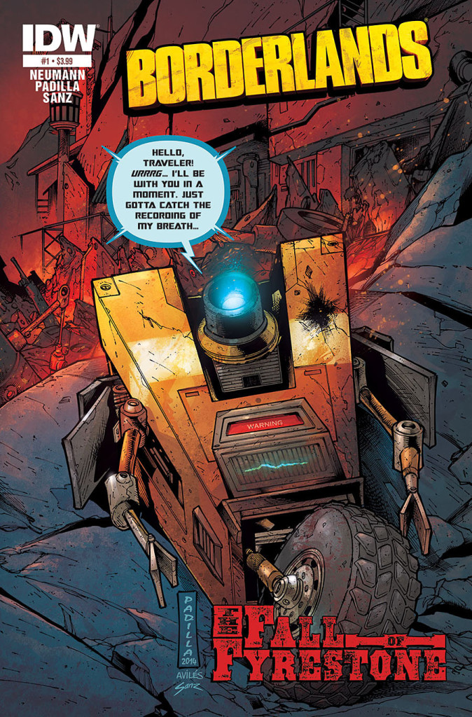 Borderlands: The Fall of Fyrestone #1 from IDW Comics