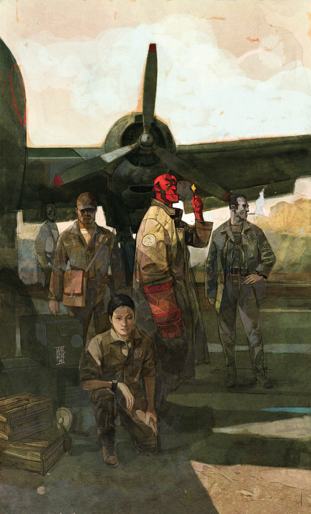 Hellboy and the B.P.R.D. #1 from Dark Horse Comics