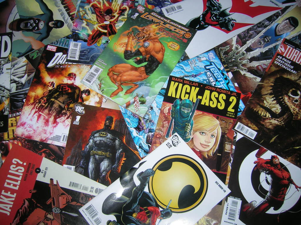 Pile-of-comics