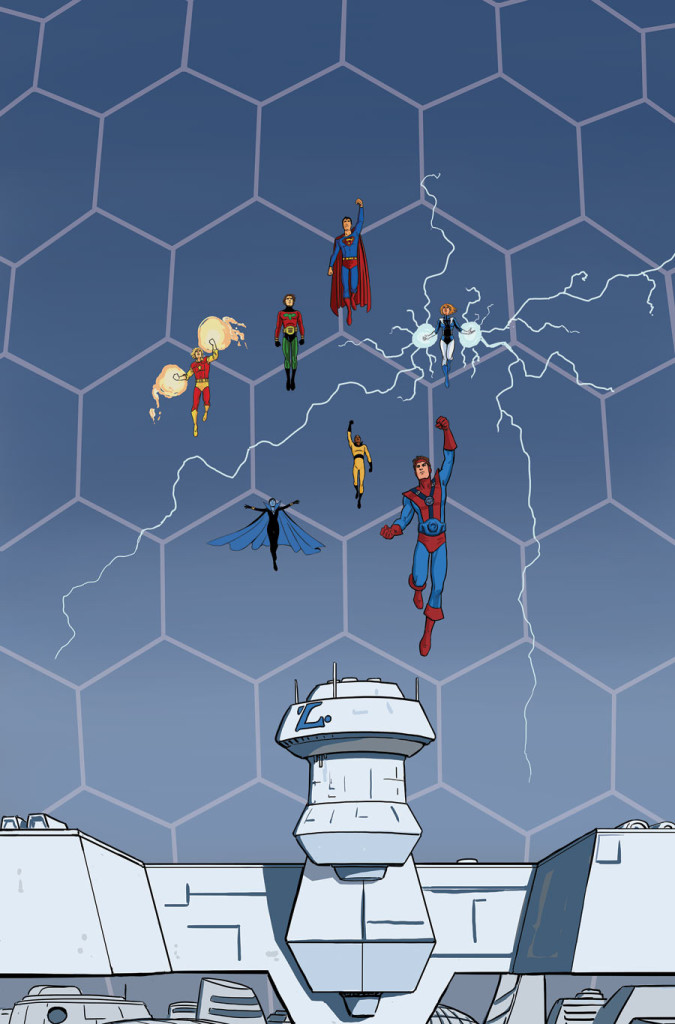 Convergence: Superboy and The Legion of Super-Heroes #1 from DC Comics