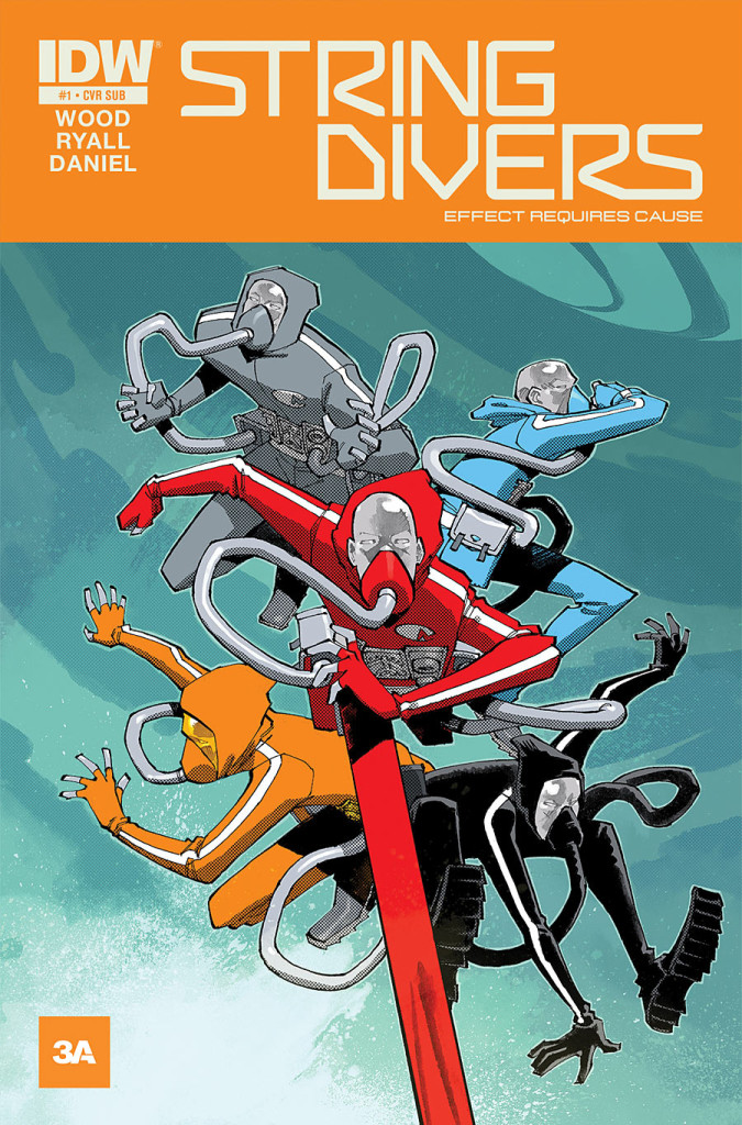 String Divers #1 from IDW Comics - String Theory Made Real!