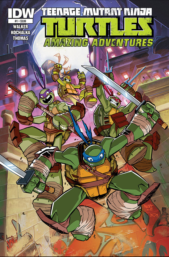 Teenage Mutant Ninja Turtles: Amazing Adventures #1 from IDW Comics