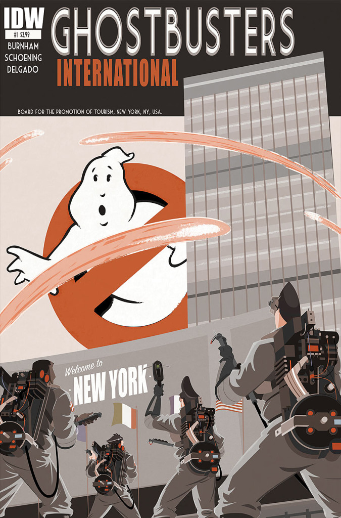 Ghostbusters International #1 from IDW Comics