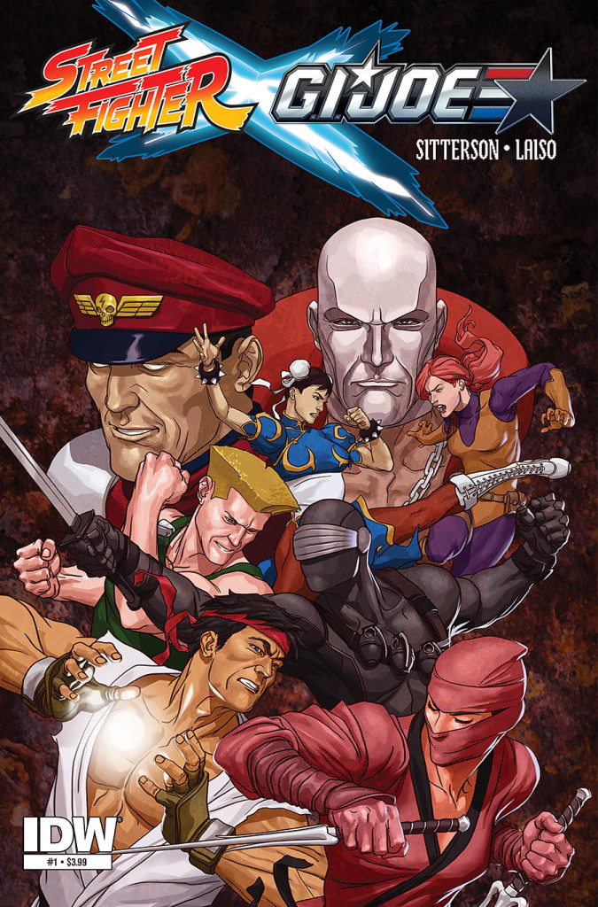 Street Fighter X G.I. JOE #1 from IDW Comics