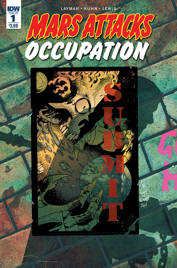 Mars Attacks: Occupation #1 from IDW Comics