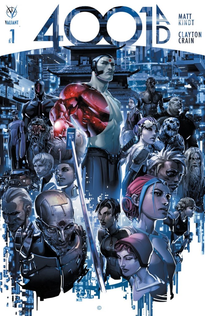 4001 A.D. #1 from Valiant Comics