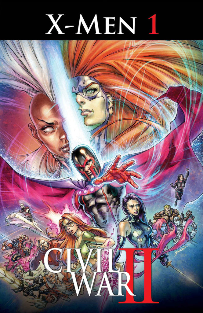 Civil War II: X-Men #1 from Marvel Comics