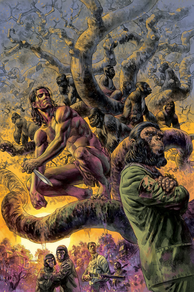 Tarzan on the Planet of the Apes #1 from Dark Horse Comics