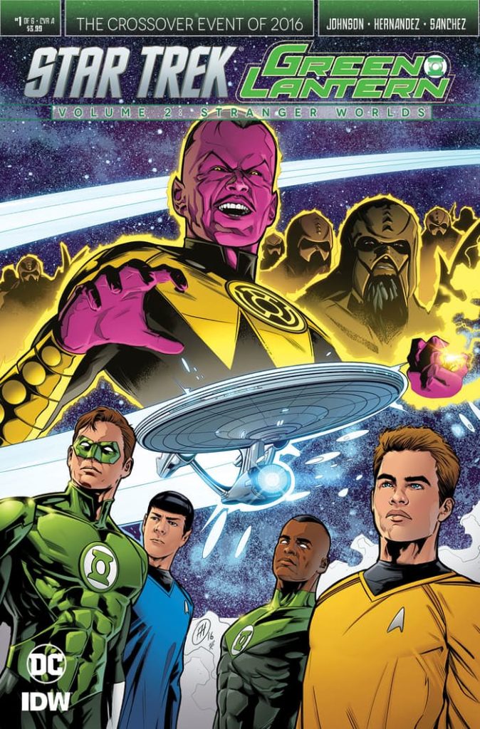 Star Trek/Green Lantern Vol 2 #1 from IDW Comics