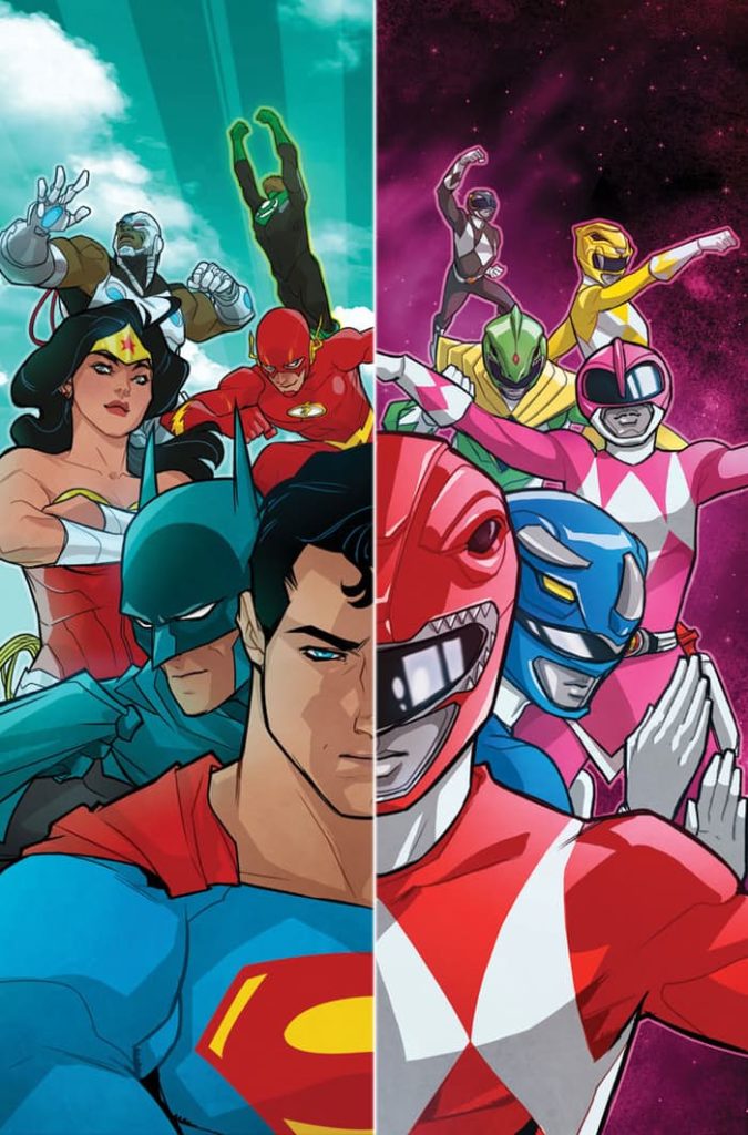 Justice League/Power Ranger #1 from DC Comics