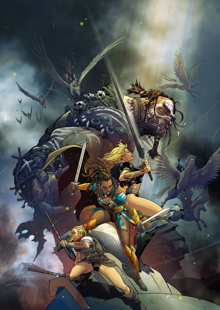 The Odyssey of the Amazons #1 from DC Comics