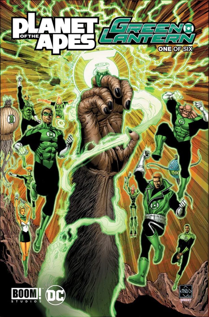 Planet of the Apes/Green Lantern #1 from Boom! Studios