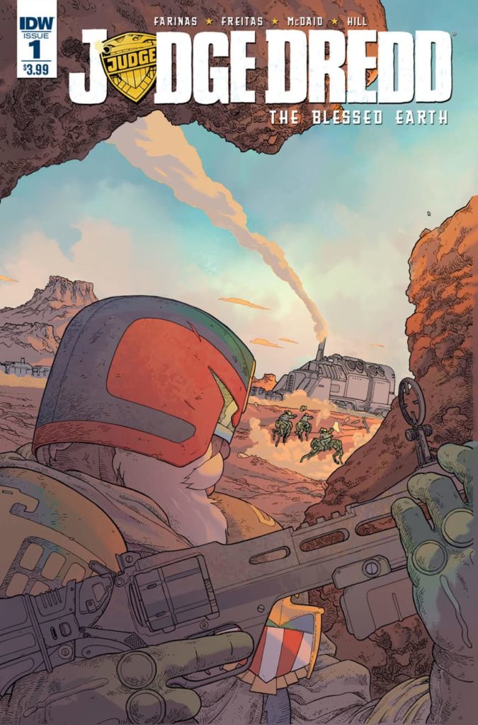 Judge Dredd: Blessed Earth #1 from IDW Comics