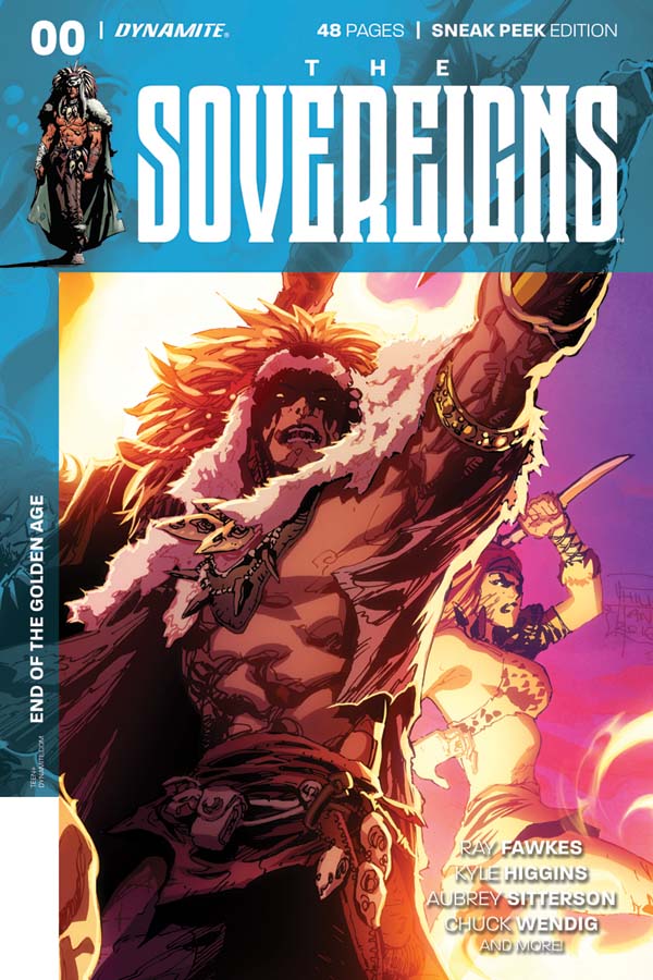 The Sovereigns #0 from Dynamite Comics