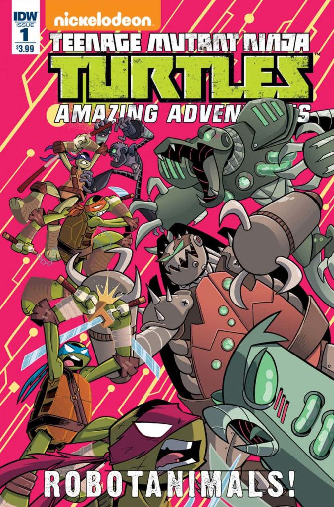TMNT Amazing Adventures: Robotanimals! #1 from IDW Comics