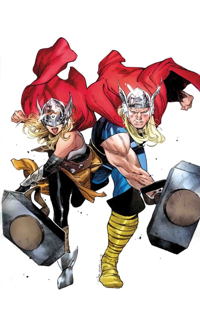 Generations: The Unworthy Thor & The Mighty Thor #1 from Marvel Comics!