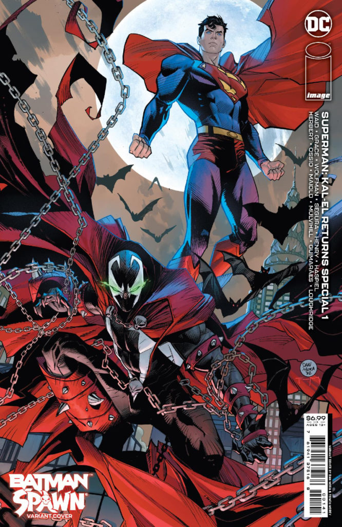 Superman: Kal-El Returns Special #1 DC/Spawn Cover by Dan Mora & Tomeu Morey